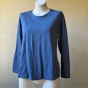 Kleen | Dusty Blue Crewneck Long Sleeve Top